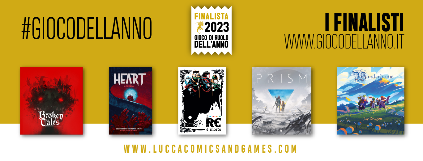 Giochi da tavolo, giochi di ruolo e librigame: il meglio visto a Lucca  Comics & Games